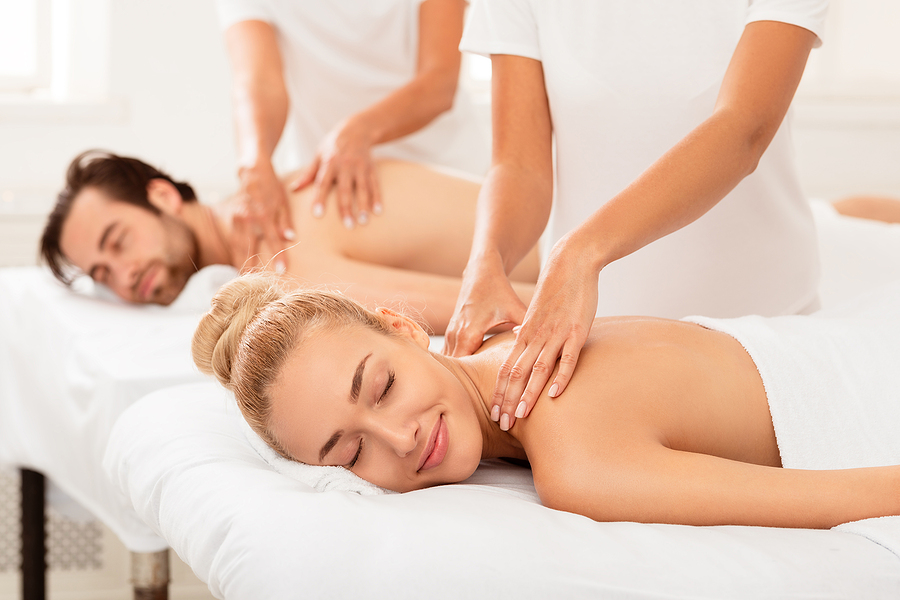 Gift Card couples massage deals near me, New years getaway - Experts recommend a hot stone massage in New York NYC, to encourage blood flow in the body